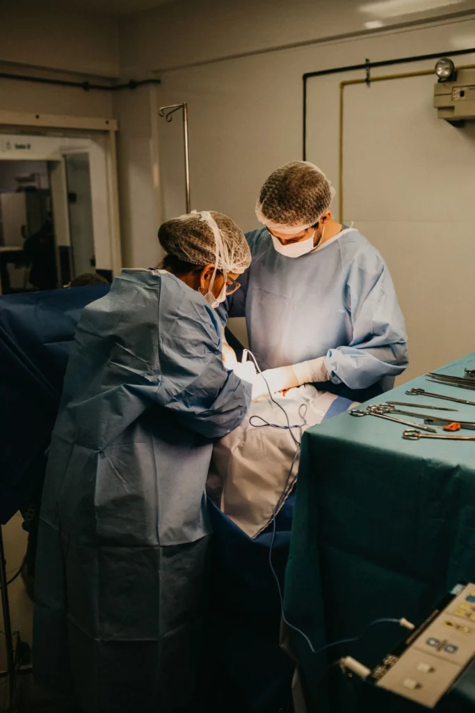 Medical professionals in a specialist hospital discussing patient care and diabetes treatment