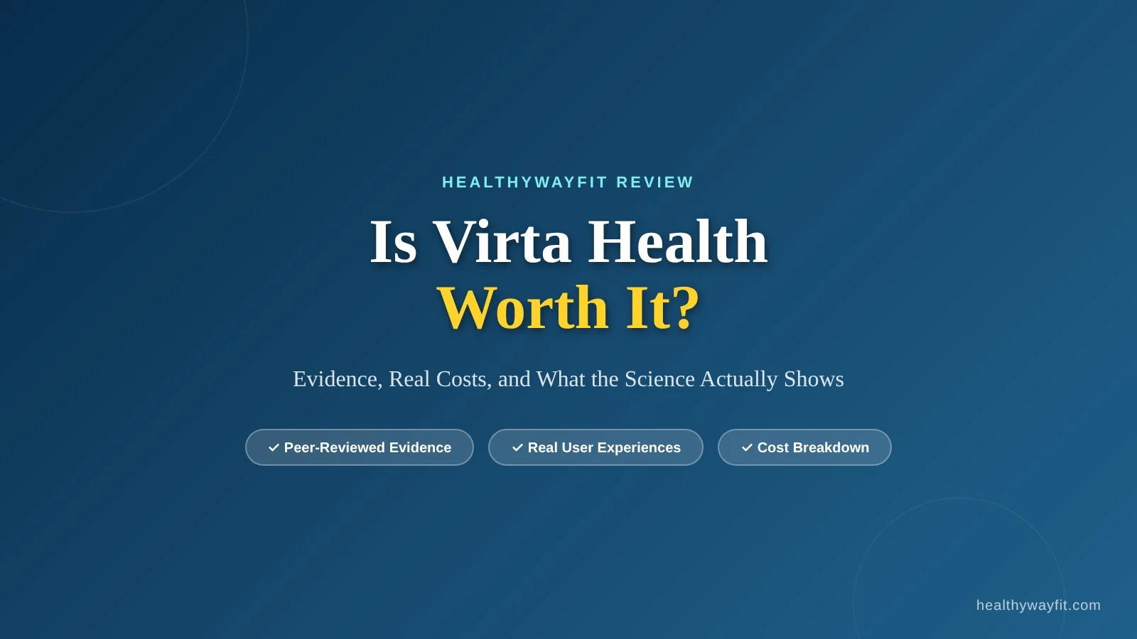 Is Virta Health Worth It? Featured image with title overlay