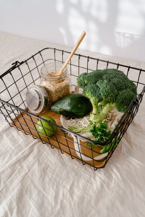 Assortment of healthy foods including vegetables, nuts and grains for diabetes reversal