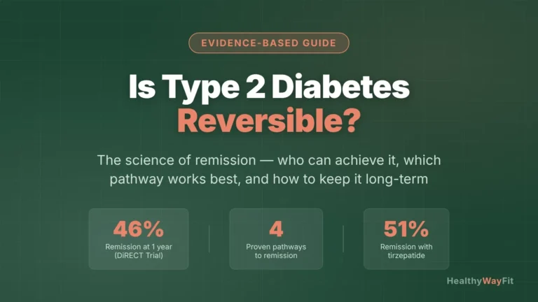 Is Type 2 Diabetes Reversible? What Remission Means — and Whether It’s Possible for You