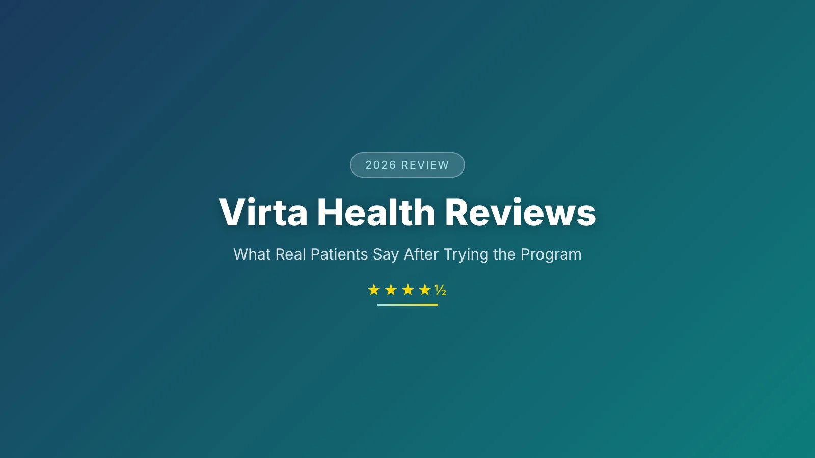 Virta Health Reviews: What Patients Actually Say (2026)